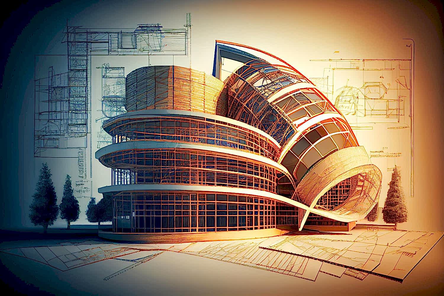 Technical drawing London